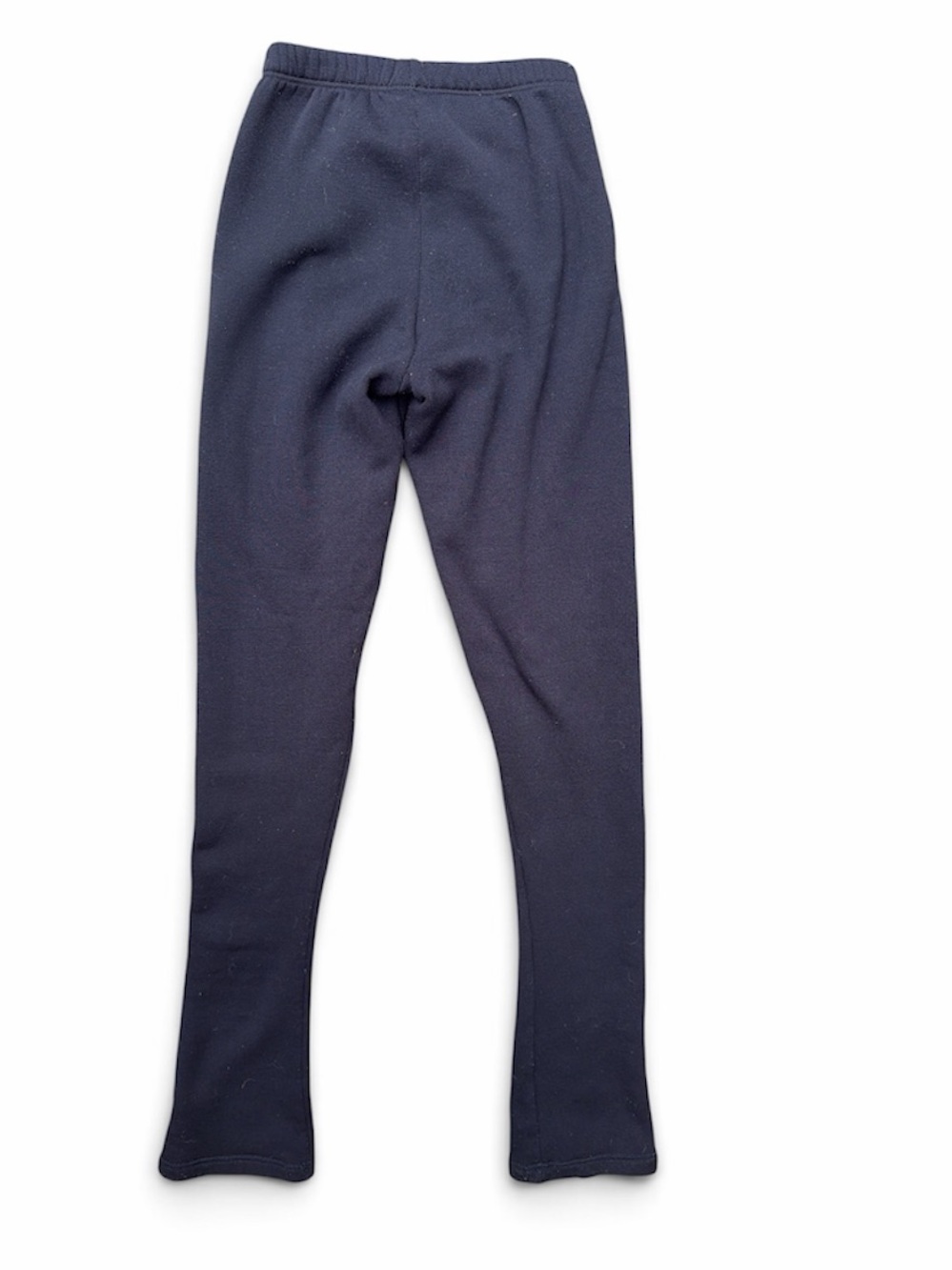 Girls Stretch Black Leggings with Elastic Waist - Fleece Lined - Picture 4 of 4